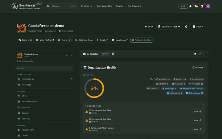 Organization - How you manage it