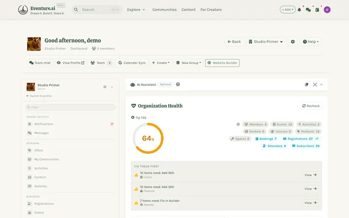 Organization - How you manage it