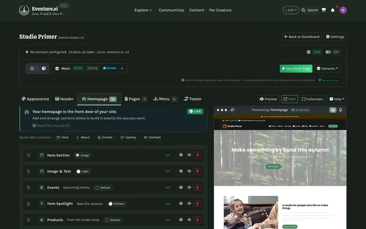 Website - How you manage it