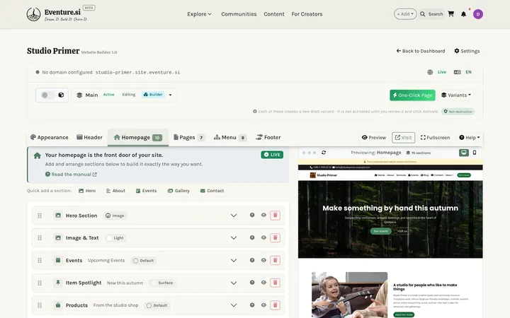 Website - How you manage it